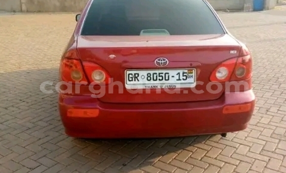 Buy Used Toyota Corolla Red Car in Accra in Greater Accra Buy Used Toyota Corolla Red Car in Accra in Greater Accra