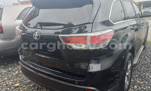 Sayi Na hannu Toyota Highlander Black Mota in Accra a Greater Accra Sayi Na hannu Toyota Highlander Black Mota in Accra a Greater Accra