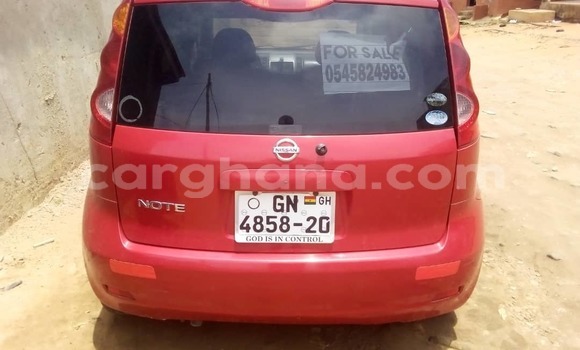 Buy Used Nissan Note Red Car in Accra in Greater Accra Buy Used Nissan Note Red Car in Accra in Greater Accra