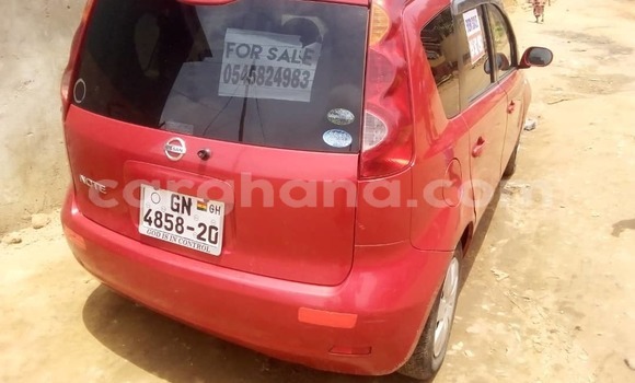 Buy Used Nissan Note Red Car in Accra in Greater Accra Buy Used Nissan Note Red Car in Accra in Greater Accra