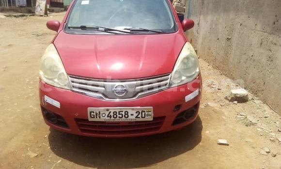 Buy Used Nissan Note Red Car in Accra in Greater Accra Buy Used Nissan Note Red Car in Accra in Greater Accra