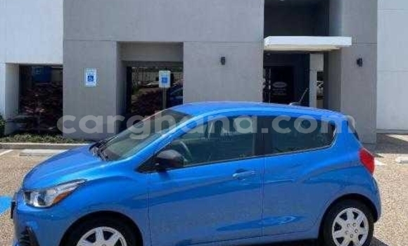 Sayi Na hannu Chevrolet Spark Blue Mota in Accra a Greater Accra Sayi Na hannu Chevrolet Spark Blue Mota in Accra a Greater Accra