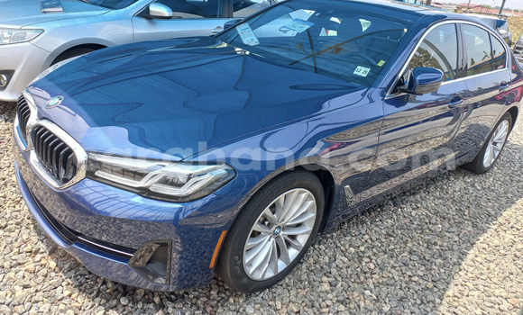 Sayi Na hannu BMW 5–Series Blue Mota in Accra a Greater Accra