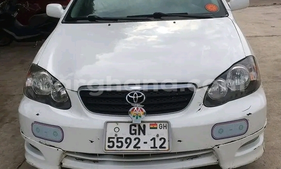 Buy Used Toyota Corolla White Car in Accra in Greater Accra Buy Used Toyota Corolla White Car in Accra in Greater Accra