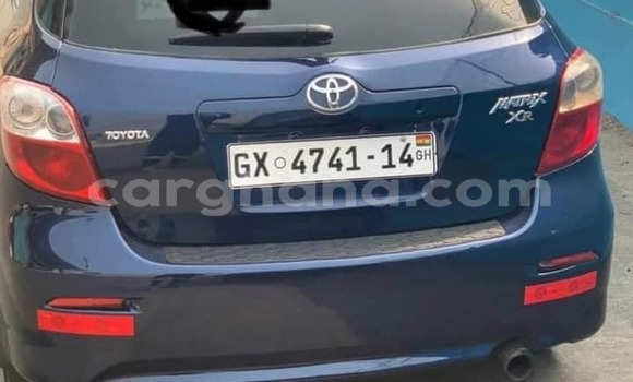 Buy Used Toyota Matrix Blue Car in Abetifi in Eastern Buy Used Toyota Matrix Blue Car in Abetifi in Eastern