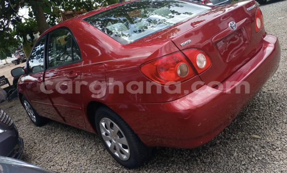 Sayi Na hannu Toyota Corolla Red Mota in Accra a Greater Accra Sayi Na hannu Toyota Corolla Red Mota in Accra a Greater Accra