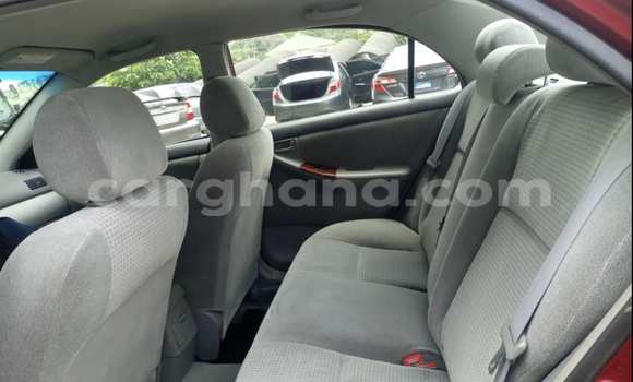 Sayi Na hannu Toyota Corolla Red Mota in Accra a Greater Accra Sayi Na hannu Toyota Corolla Red Mota in Accra a Greater Accra
