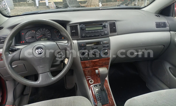 Sayi Na hannu Toyota Corolla Red Mota in Accra a Greater Accra Sayi Na hannu Toyota Corolla Red Mota in Accra a Greater Accra