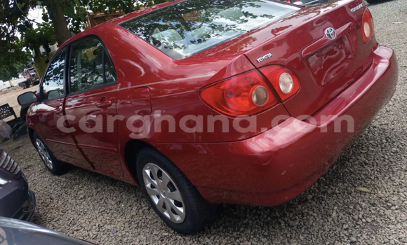 Sayi Na hannu Toyota Corolla Red Mota in Accra a Greater Accra Sayi Na hannu Toyota Corolla Red Mota in Accra a Greater Accra