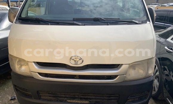 Sayi Na hannu Toyota Hiace White Mota in Accra a Greater Accra Sayi Na hannu Toyota Hiace White Mota in Accra a Greater Accra
