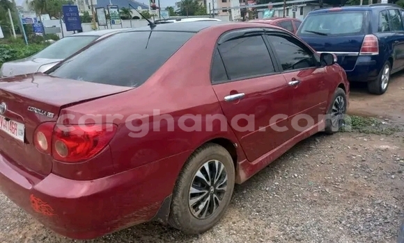 Buy Used Toyota Corolla Red Car in Accra in Greater Accra Buy Used Toyota Corolla Red Car in Accra in Greater Accra
