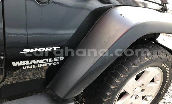 Sayi Na hannu Jeep Wrangler Black Mota in Accra a Greater Accra Sayi Na hannu Jeep Wrangler Black Mota in Accra a Greater Accra