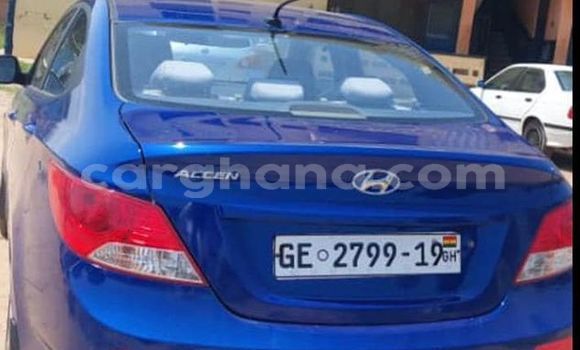 Sayi Na hannu Hyundai Accent Blue Mota in Accra a Greater Accra Sayi Na hannu Hyundai Accent Blue Mota in Accra a Greater Accra