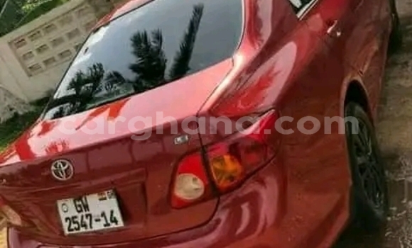 Ra Àlòkù Toyota Corolla Red Ọkọ̀ in Accra ni Greater Accra Ra Àlòkù Toyota Corolla Red Ọkọ̀ in Accra ni Greater Accra