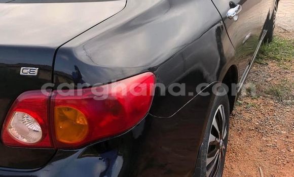 Sayi Na hannu Toyota Corolla Black Mota in Accra a Greater Accra Sayi Na hannu Toyota Corolla Black Mota in Accra a Greater Accra