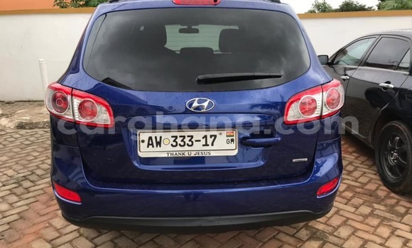 Sayi Na hannu Hyundai Santa Fe Blue Mota in Accra a Greater Accra Sayi Na hannu Hyundai Santa Fe Blue Mota in Accra a Greater Accra