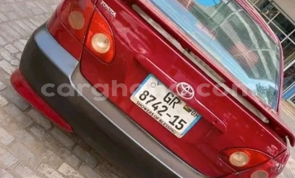 Sayi Na hannu Toyota Corolla Red Mota in Accra a Greater Accra