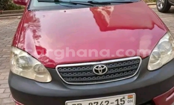 Buy Used Toyota Corolla Red Car in Accra in Greater Accra Buy Used Toyota Corolla Red Car in Accra in Greater Accra