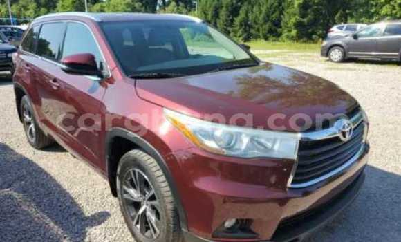 Sayi Na hannu Toyota Highlander Red Mota in Accra a Greater Accra Sayi Na hannu Toyota Highlander Red Mota in Accra a Greater Accra