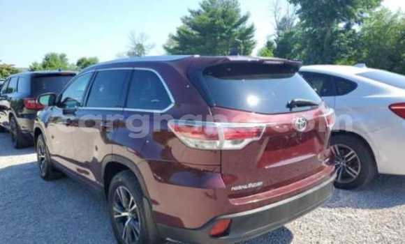 Sayi Na hannu Toyota Highlander Red Mota in Accra a Greater Accra Sayi Na hannu Toyota Highlander Red Mota in Accra a Greater Accra