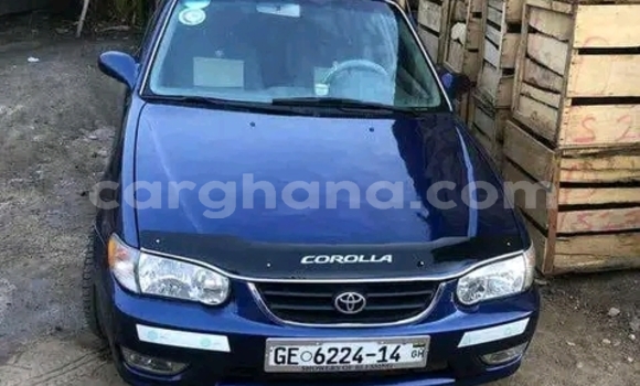 Buy Used Toyota Corolla Blue Car in Accra in Greater Accra