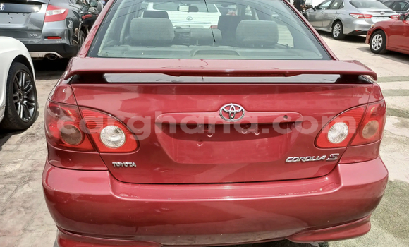 Sayi Na hannu Toyota Corolla Red Mota in Accra a Greater Accra