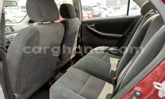 Buy Used Toyota Corolla Red Car in Accra in Greater Accra Buy Used Toyota Corolla Red Car in Accra in Greater Accra