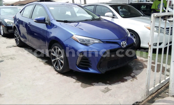 Sayi Na hannu Toyota Corolla Blue Mota in Accra a Greater Accra Sayi Na hannu Toyota Corolla Blue Mota in Accra a Greater Accra