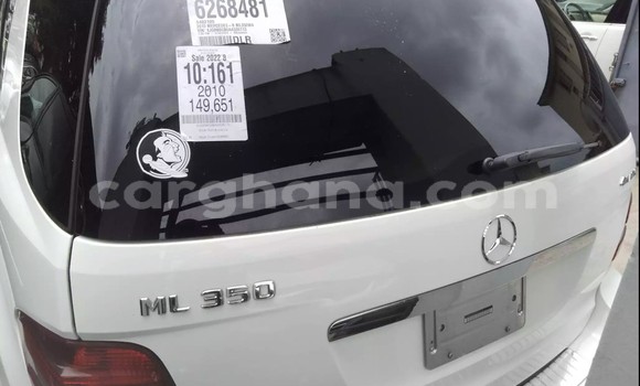 Ra Àlòkù Mercedes‒Benz ML–Class funfun Ọkọ̀ in Accra ni Greater Accra Ra Àlòkù Mercedes‒Benz ML–Class funfun Ọkọ̀ in Accra ni Greater Accra