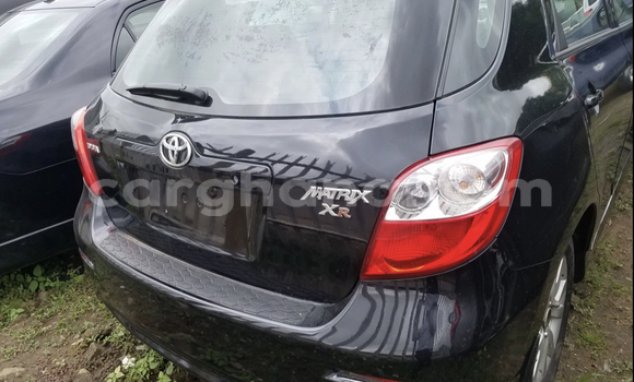 Sayi Na hannu Toyota Matrix Black Mota in Accra a Greater Accra Sayi Na hannu Toyota Matrix Black Mota in Accra a Greater Accra
