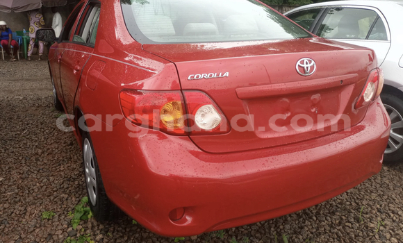 Sayi Na hannu Toyota Corolla Red Mota in Accra a Greater Accra Sayi Na hannu Toyota Corolla Red Mota in Accra a Greater Accra