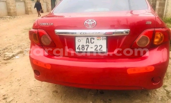 Sayi Na hannu Toyota Corolla Red Mota in Accra a Greater Accra Sayi Na hannu Toyota Corolla Red Mota in Accra a Greater Accra