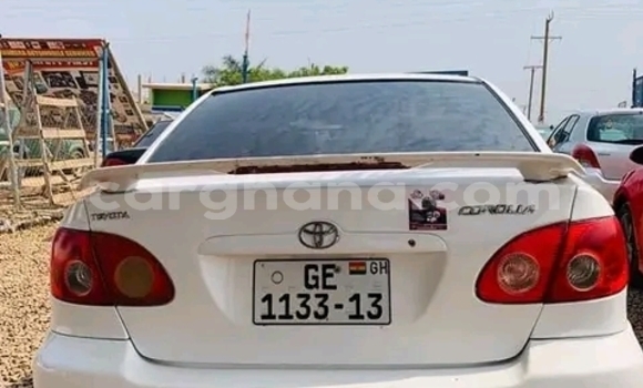 Buy Used Toyota Corolla White Car in Accra in Greater Accra Buy Used Toyota Corolla White Car in Accra in Greater Accra