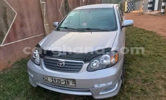 Buy Used Toyota Corolla Silver Car in Accra in Greater Accra Buy Used Toyota Corolla Silver Car in Accra in Greater Accra