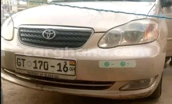 Buy Used Toyota Corolla Other Car in Accra in Greater Accra Buy Used Toyota Corolla Other Car in Accra in Greater Accra