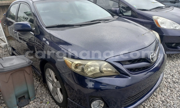Sayi Na hannu Toyota Corolla Blue Mota in Accra a Greater Accra Sayi Na hannu Toyota Corolla Blue Mota in Accra a Greater Accra