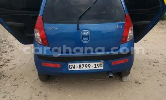 Buy Used Hyundai i10 Blue Car in Accra in Greater Accra Buy Used Hyundai i10 Blue Car in Accra in Greater Accra