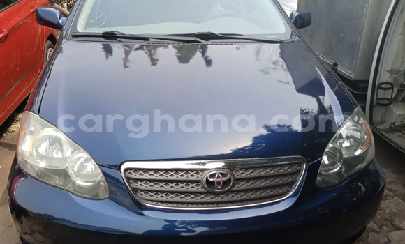 Sayi Na hannu Toyota Corolla Blue Mota in Accra a Greater Accra