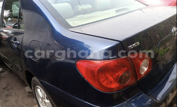 Sayi Na hannu Toyota Corolla Blue Mota in Accra a Greater Accra Sayi Na hannu Toyota Corolla Blue Mota in Accra a Greater Accra