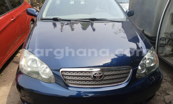 Sayi Na hannu Toyota Corolla Blue Mota in Accra a Greater Accra Sayi Na hannu Toyota Corolla Blue Mota in Accra a Greater Accra