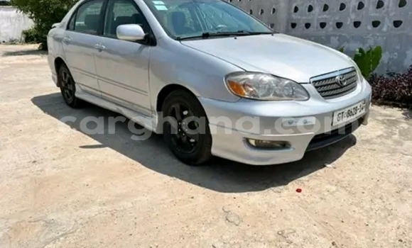 Buy Used Toyota Corolla Silver Car in Accra in Greater Accra Buy Used Toyota Corolla Silver Car in Accra in Greater Accra