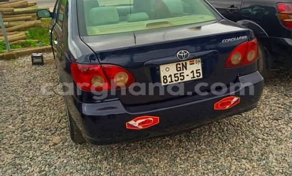 Buy Used Toyota Corolla Blue Car in Accra in Greater Accra Buy Used Toyota Corolla Blue Car in Accra in Greater Accra