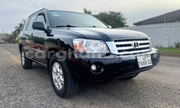 Buy Used Toyota Highlander Black Car in Accra in Greater Accra