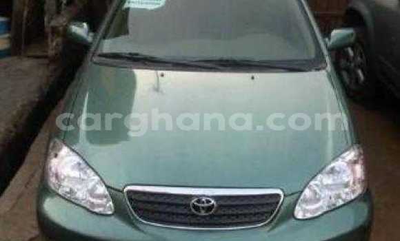 Buy Used Toyota Corolla Green Car in Accra in Greater Accra Buy Used Toyota Corolla Green Car in Accra in Greater Accra