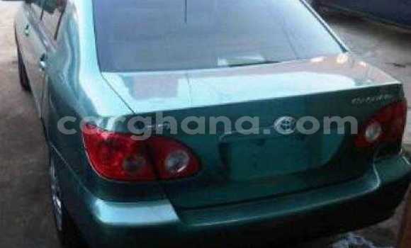 Buy Used Toyota Corolla Green Car in Accra in Greater Accra Buy Used Toyota Corolla Green Car in Accra in Greater Accra