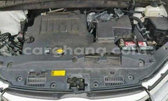 Sayi Na hannu Toyota Highlander White Mota in Accra a Greater Accra Sayi Na hannu Toyota Highlander White Mota in Accra a Greater Accra