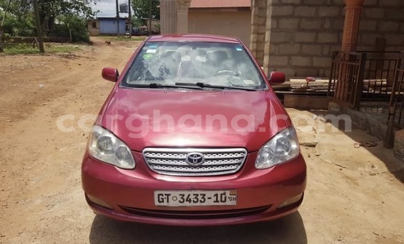 Buy Used Toyota Corolla Red Car in Accra in Greater Accra