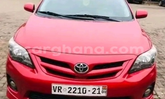 Buy Used Toyota Corolla Red Car in Accra in Greater Accra