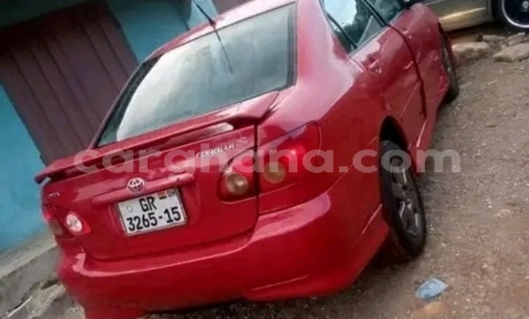 Buy Used Toyota Corolla Red Car in Accra in Greater Accra Buy Used Toyota Corolla Red Car in Accra in Greater Accra