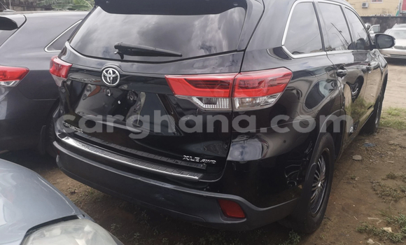 Sayi Na hannu Toyota Highlander Black Mota in Accra a Greater Accra Sayi Na hannu Toyota Highlander Black Mota in Accra a Greater Accra